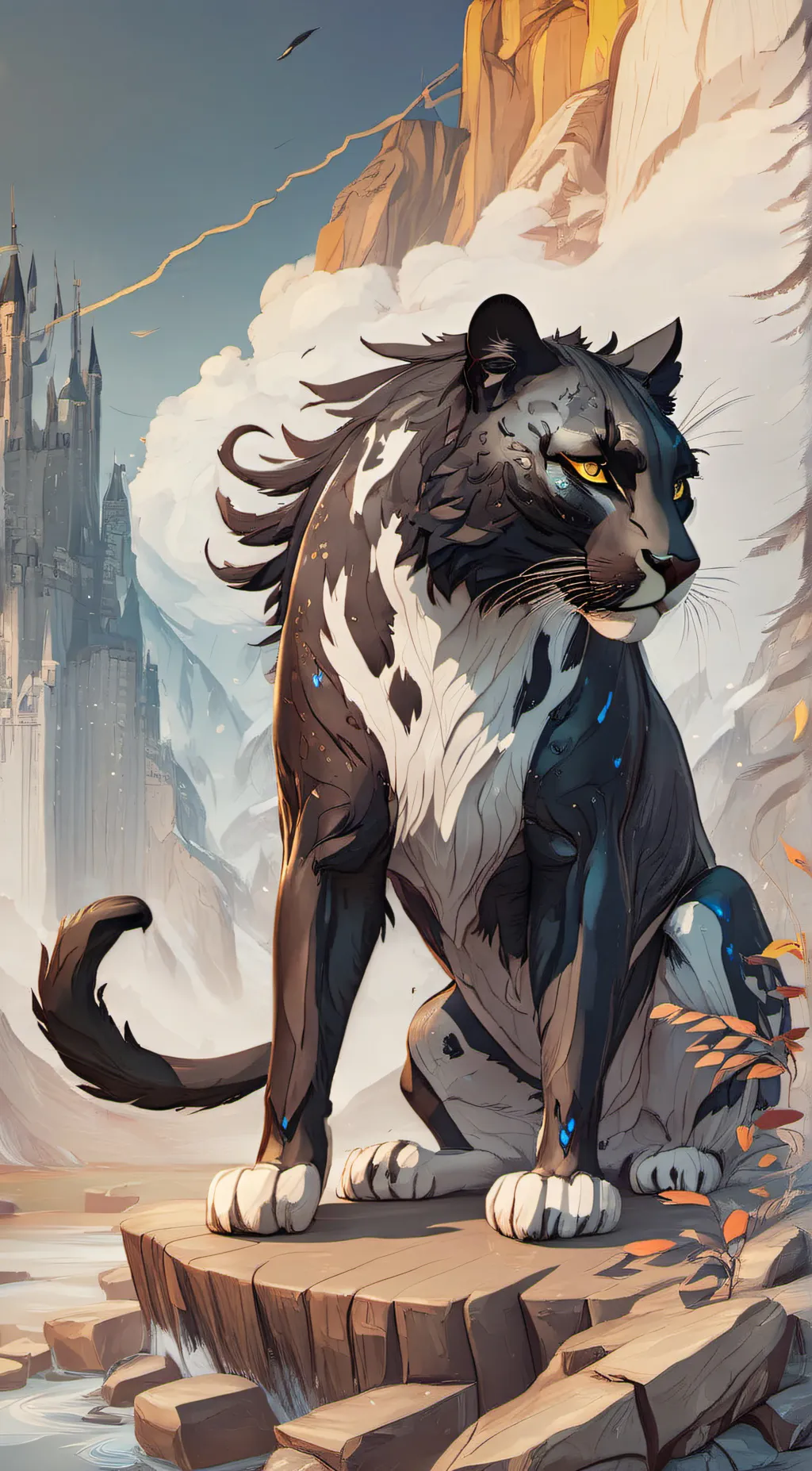 ai character: Panther background
