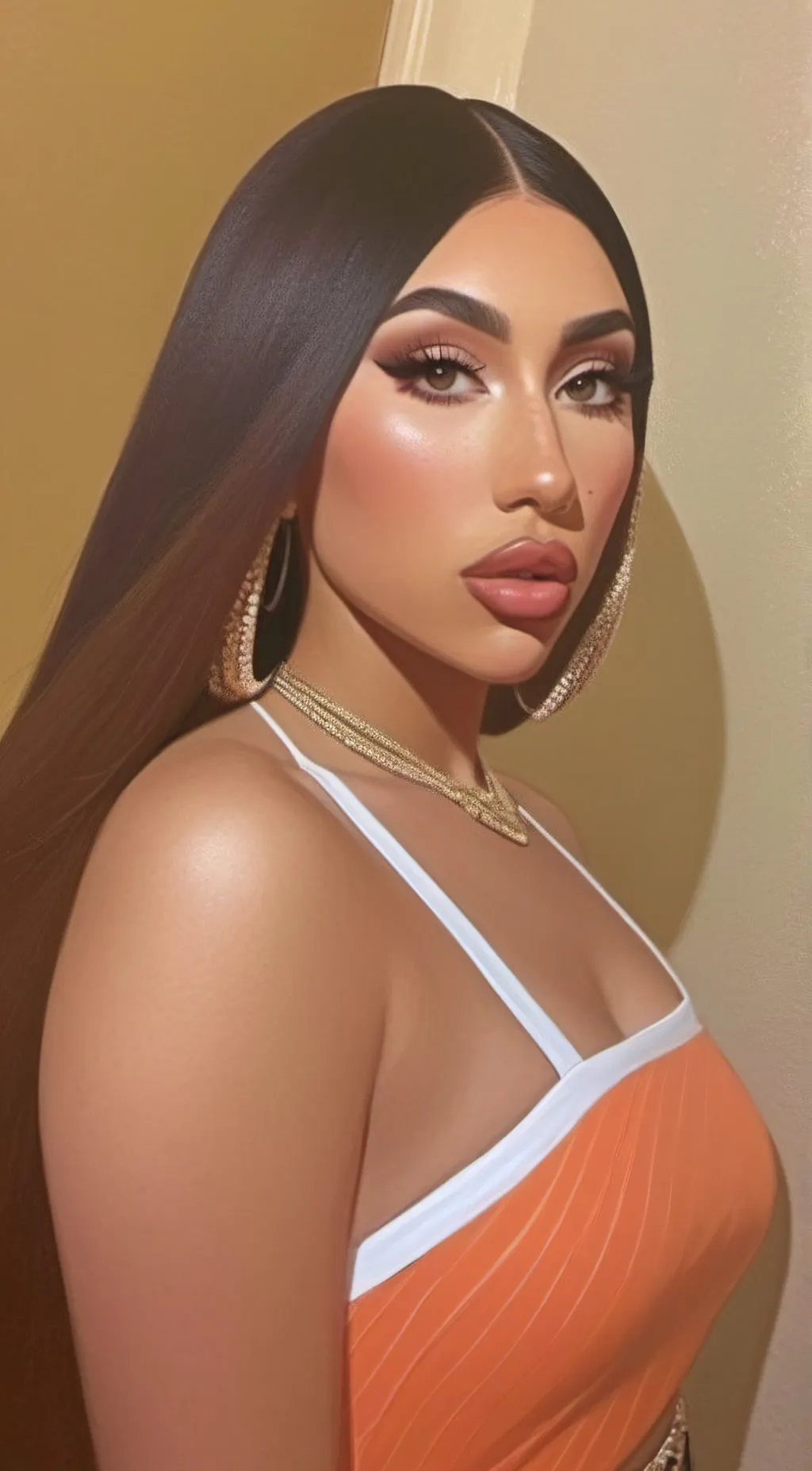 ai character: kali uchis😘 background