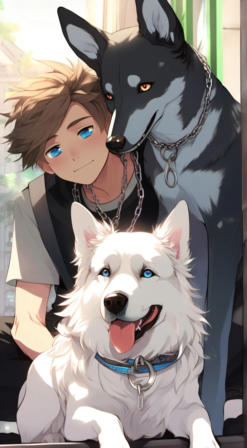 ai character: Oliver background