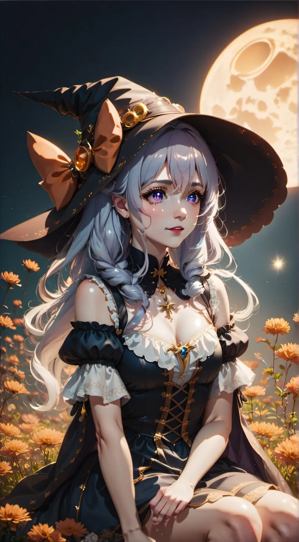 ai character: luna background
