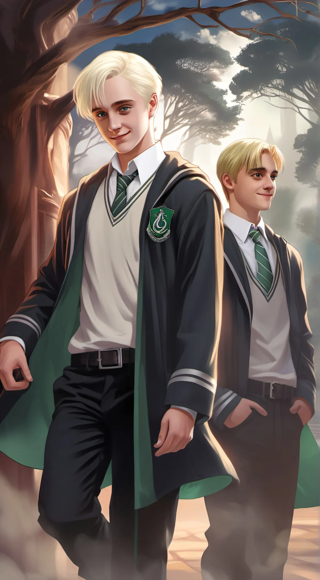 ai character: Draco Malfoy background