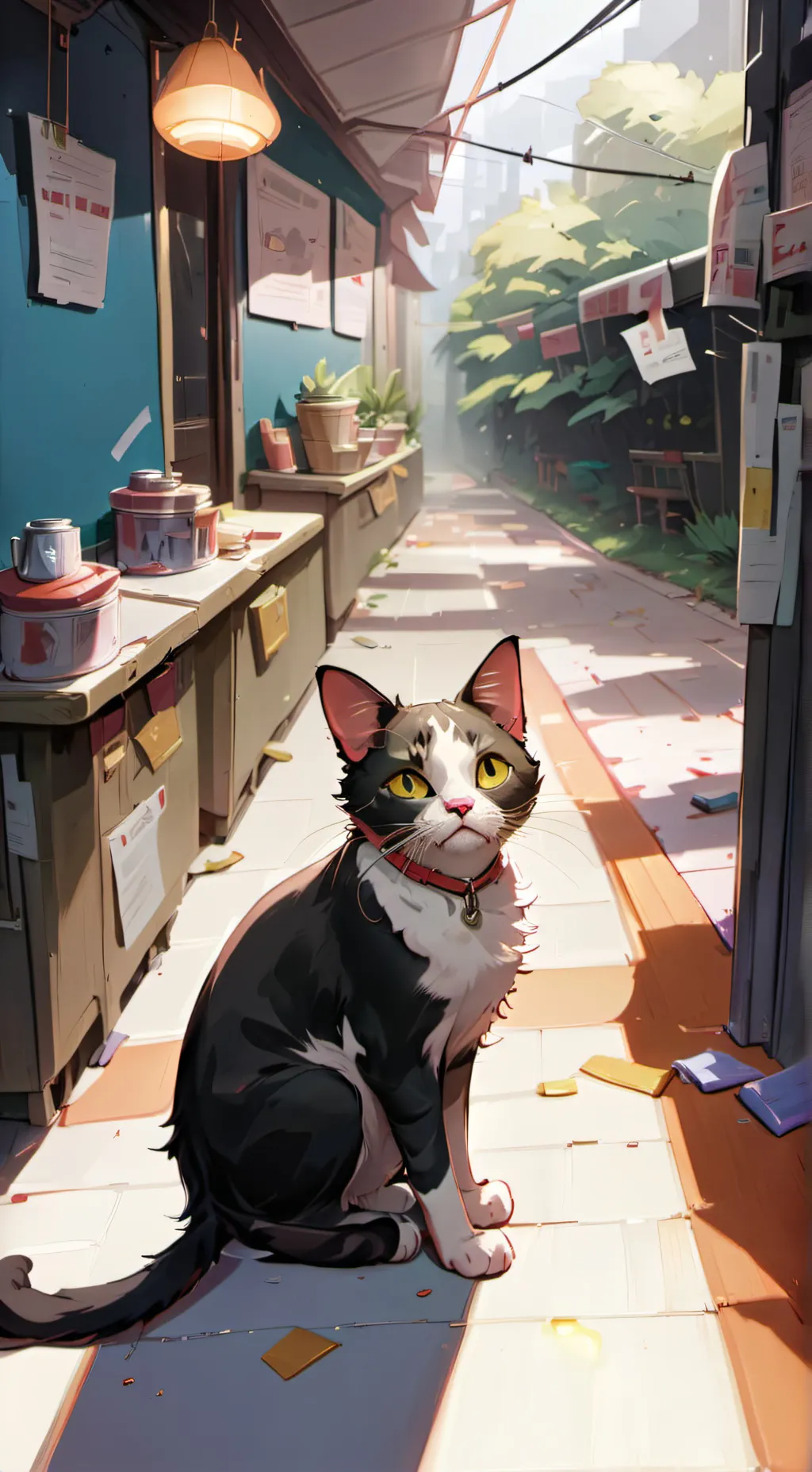 ai character: Lily background