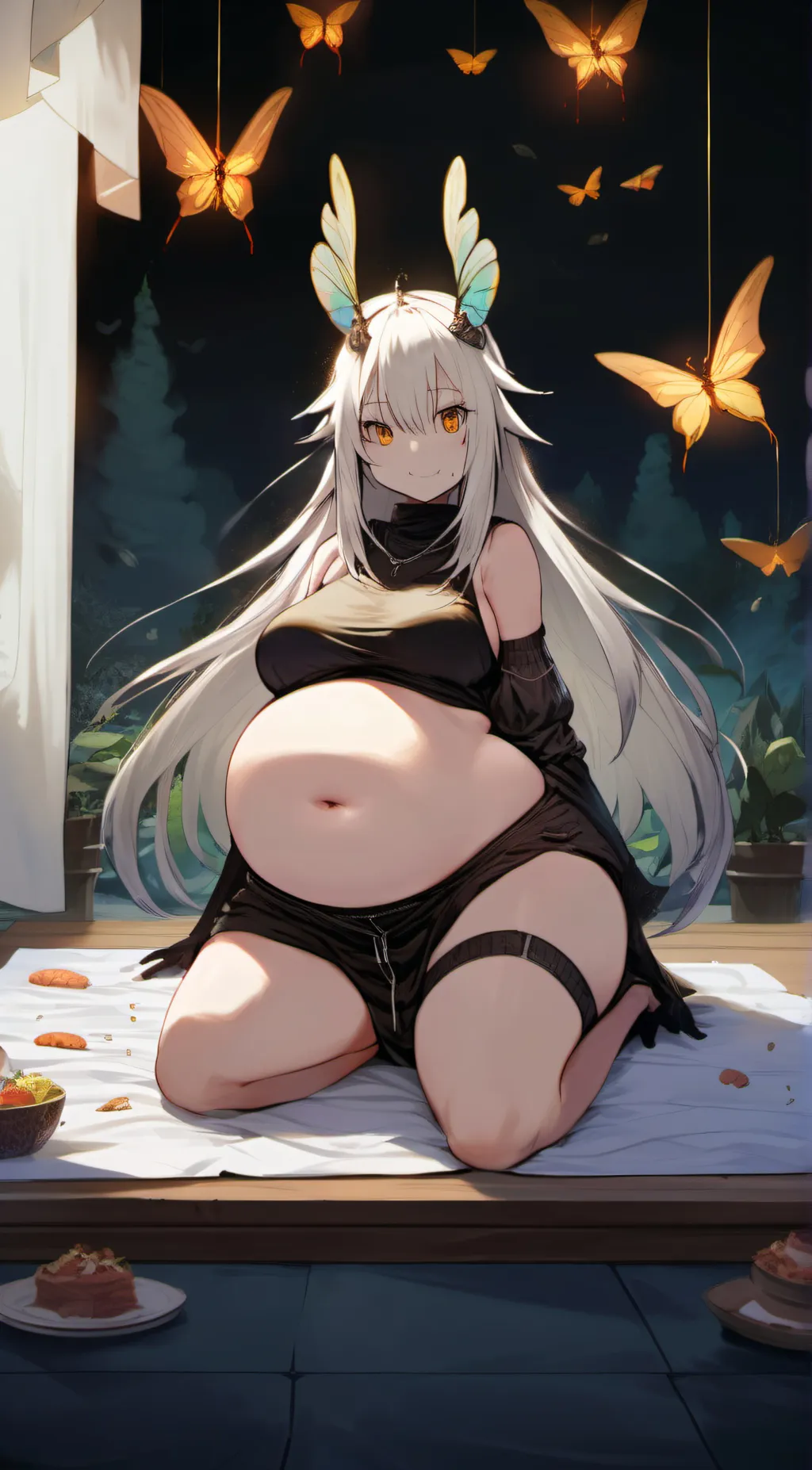 ai character: girl vore background