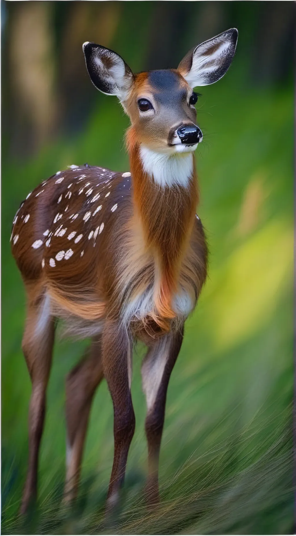ai character: Deer <3 background