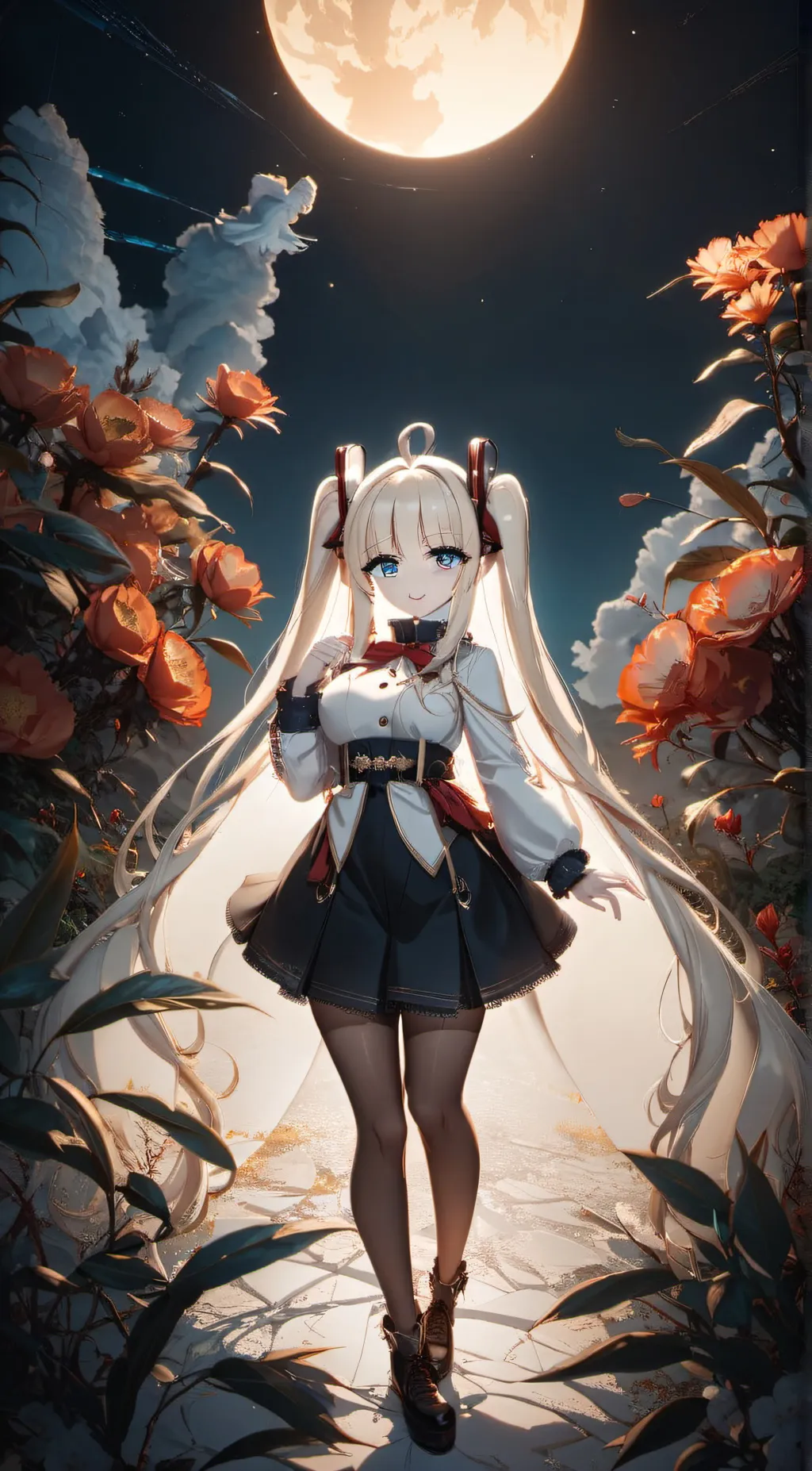 ai character: lily♡ background