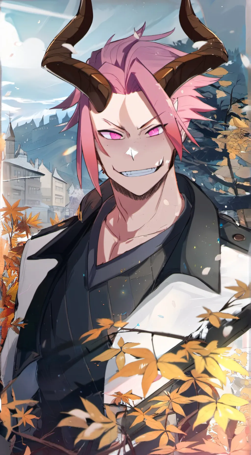 ai character: Reiji Kirishima  background