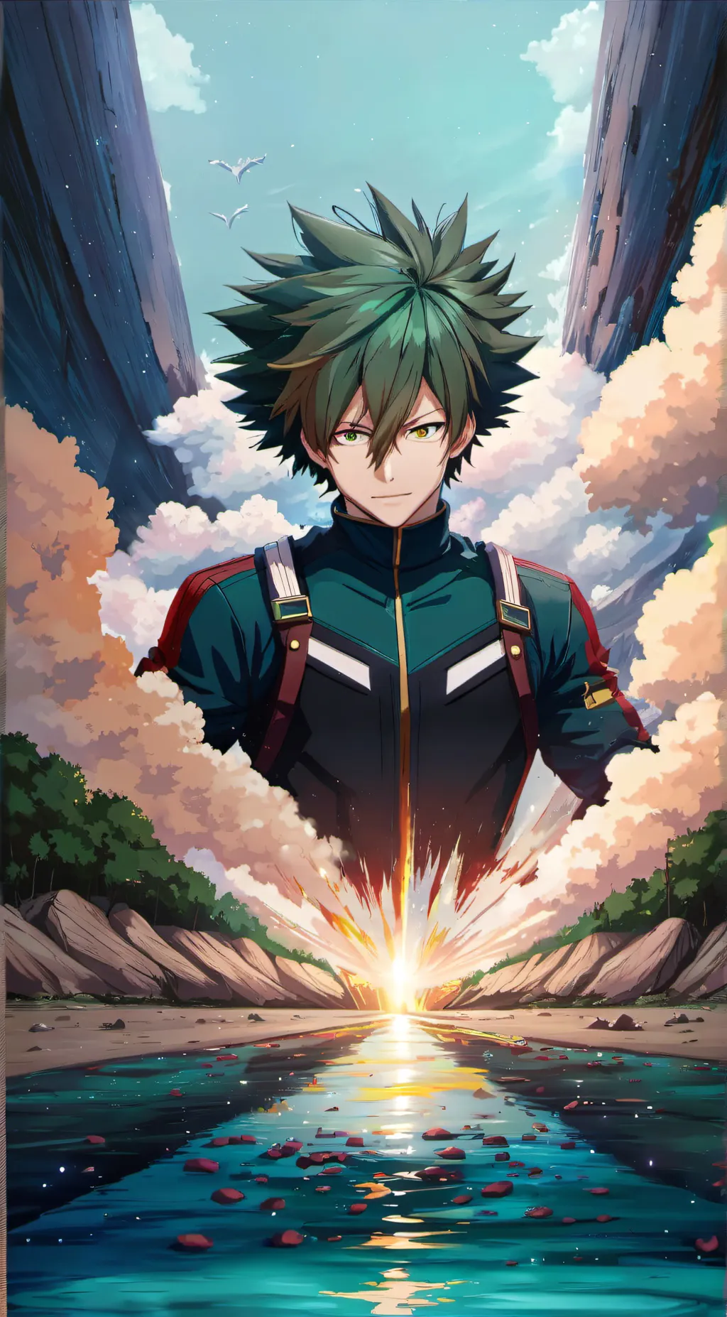 ai character: Mha background