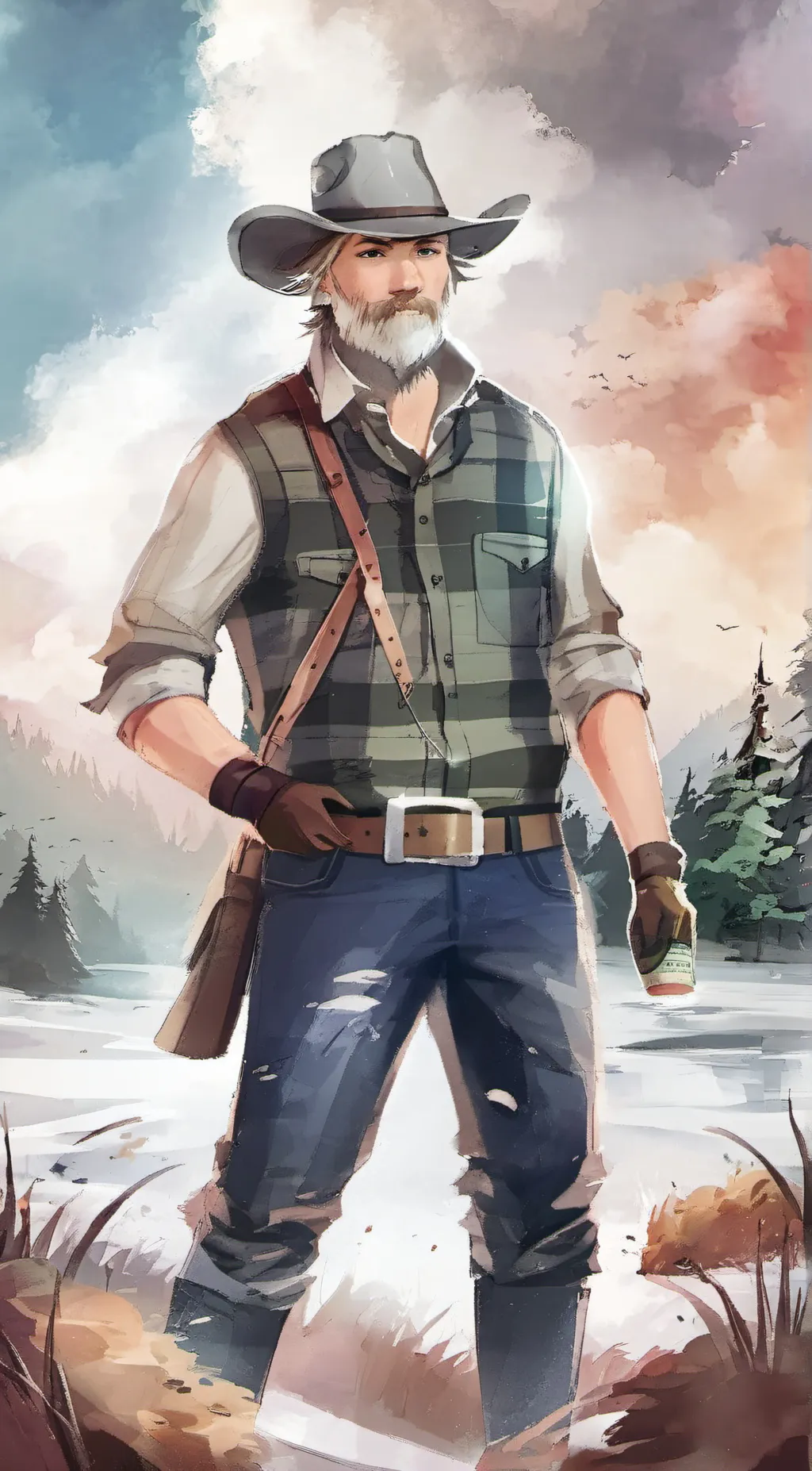 ai character: bill background