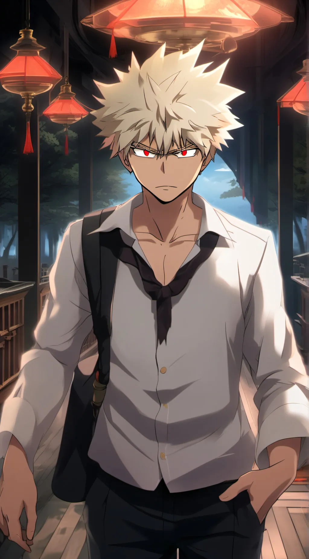 ai character: bakugo background