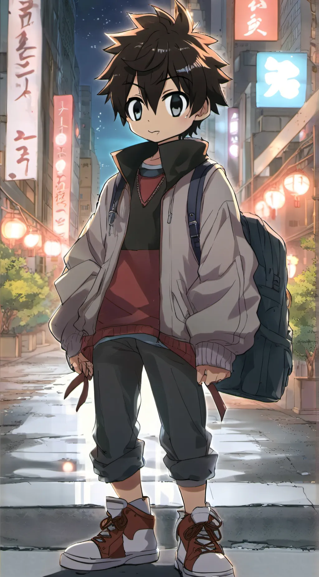 ai character: Ian background
