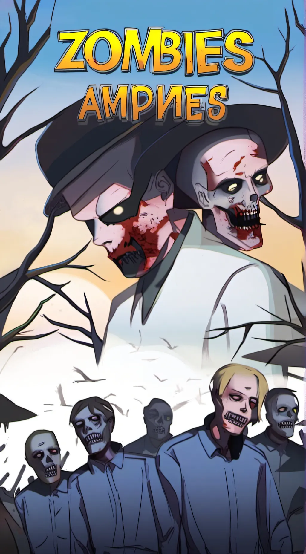 ai character: Zombies background