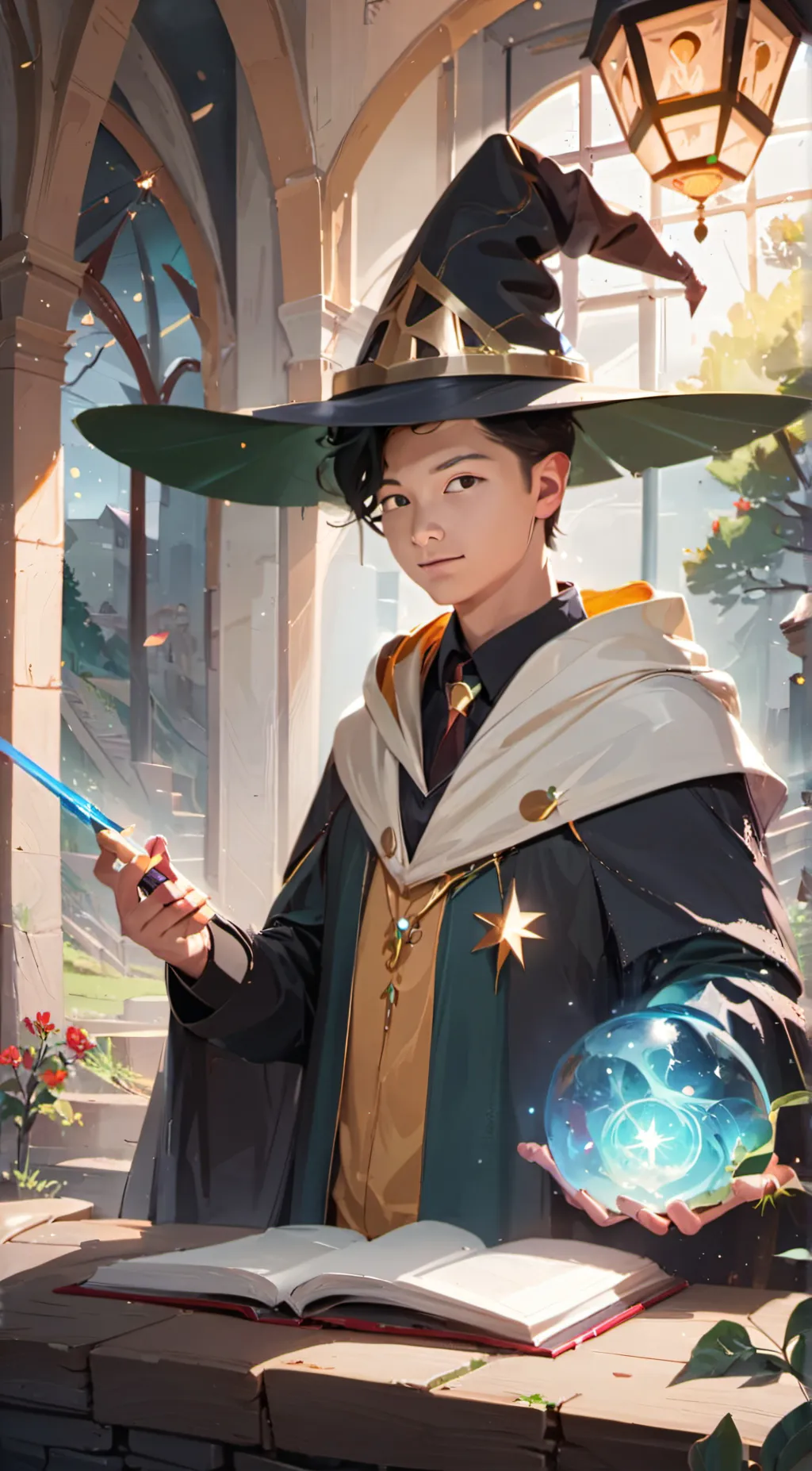 ai character: Saito Narukami background