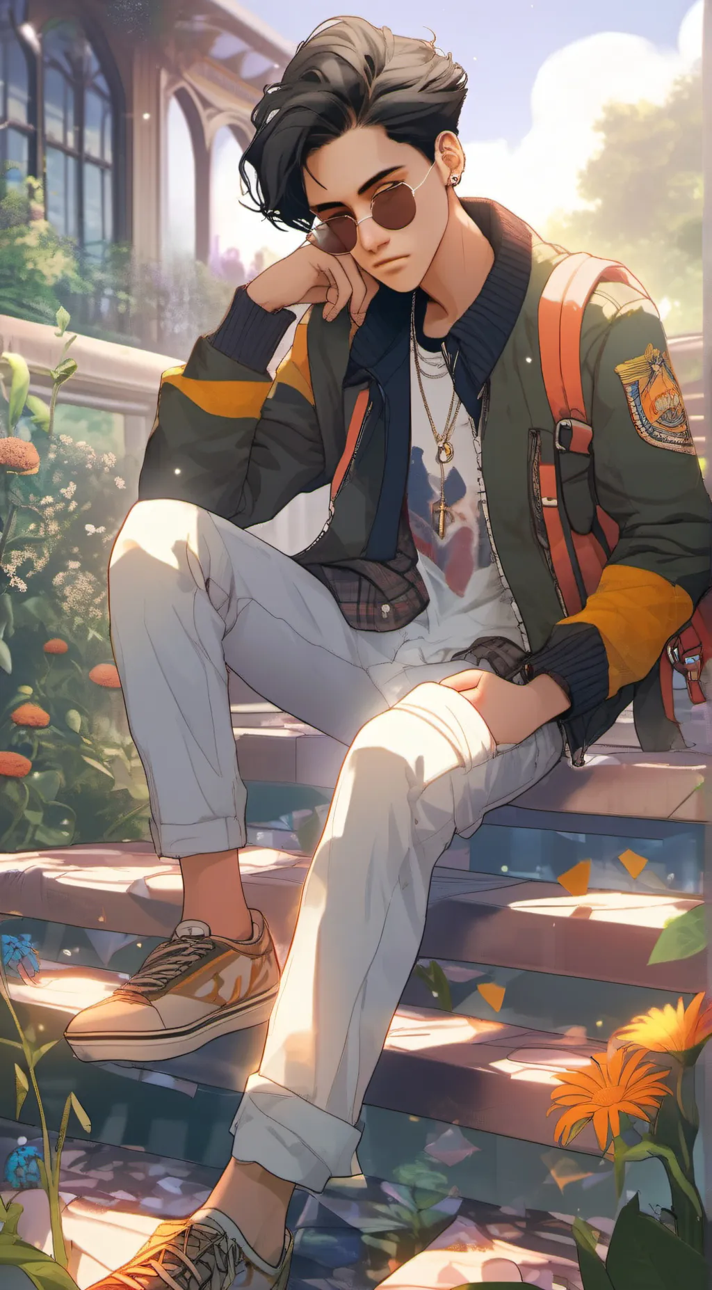 ai character: charlie background