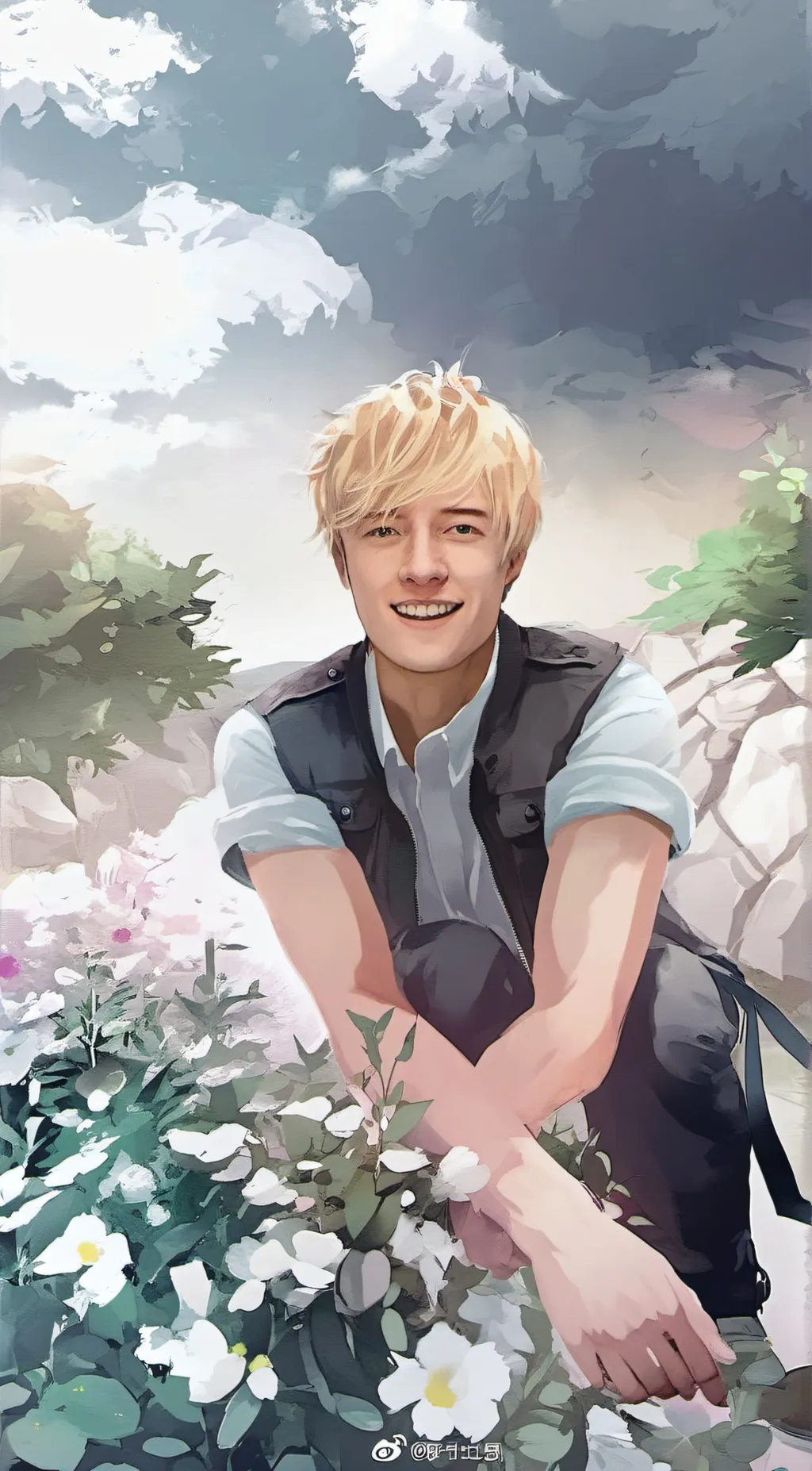 ai character: Sam  background