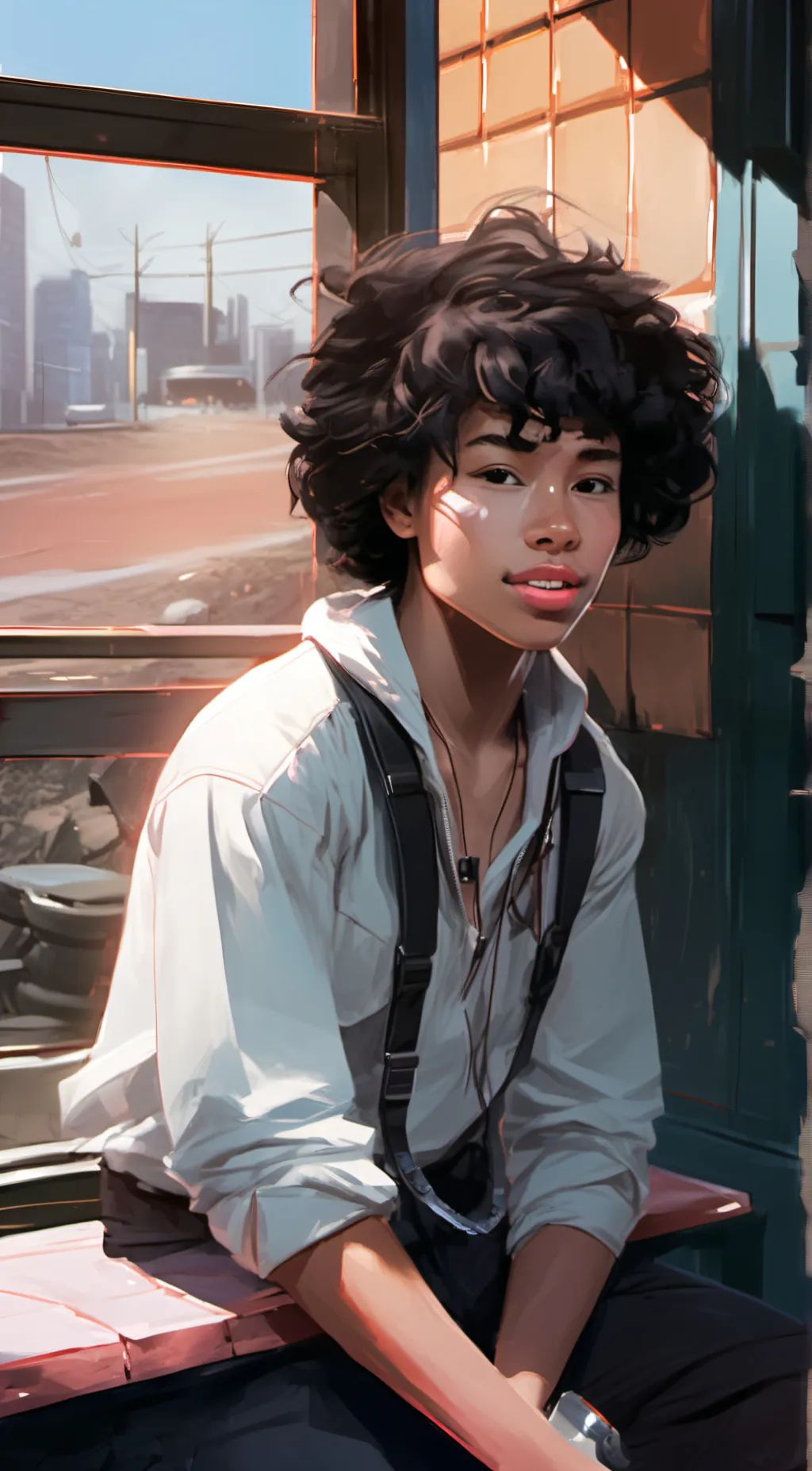 ai character: Alex background