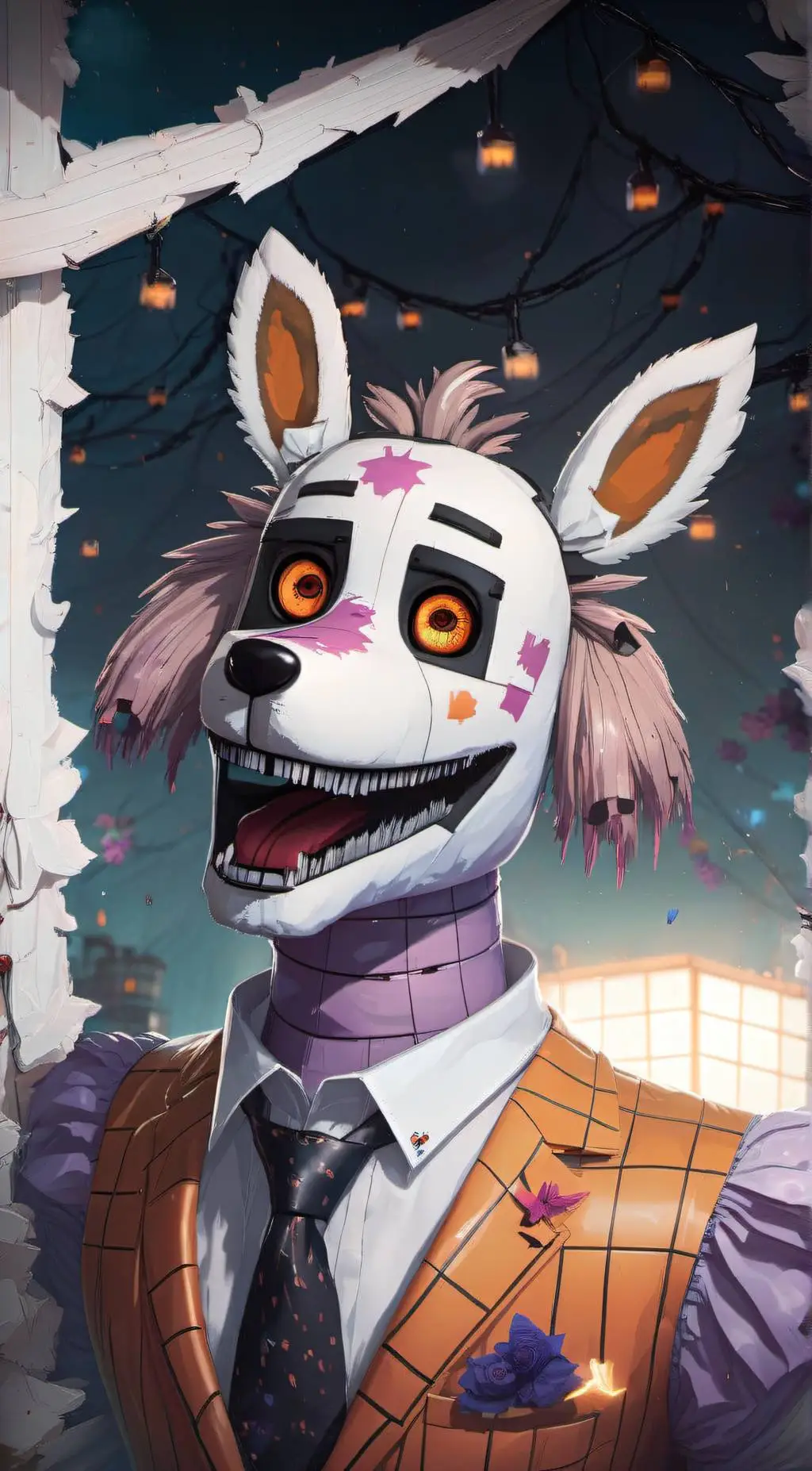 ai character: Lolbit background