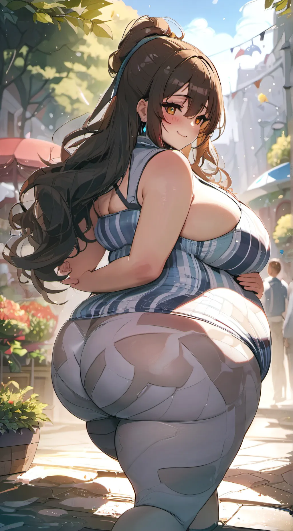 ai character: May (vore) background