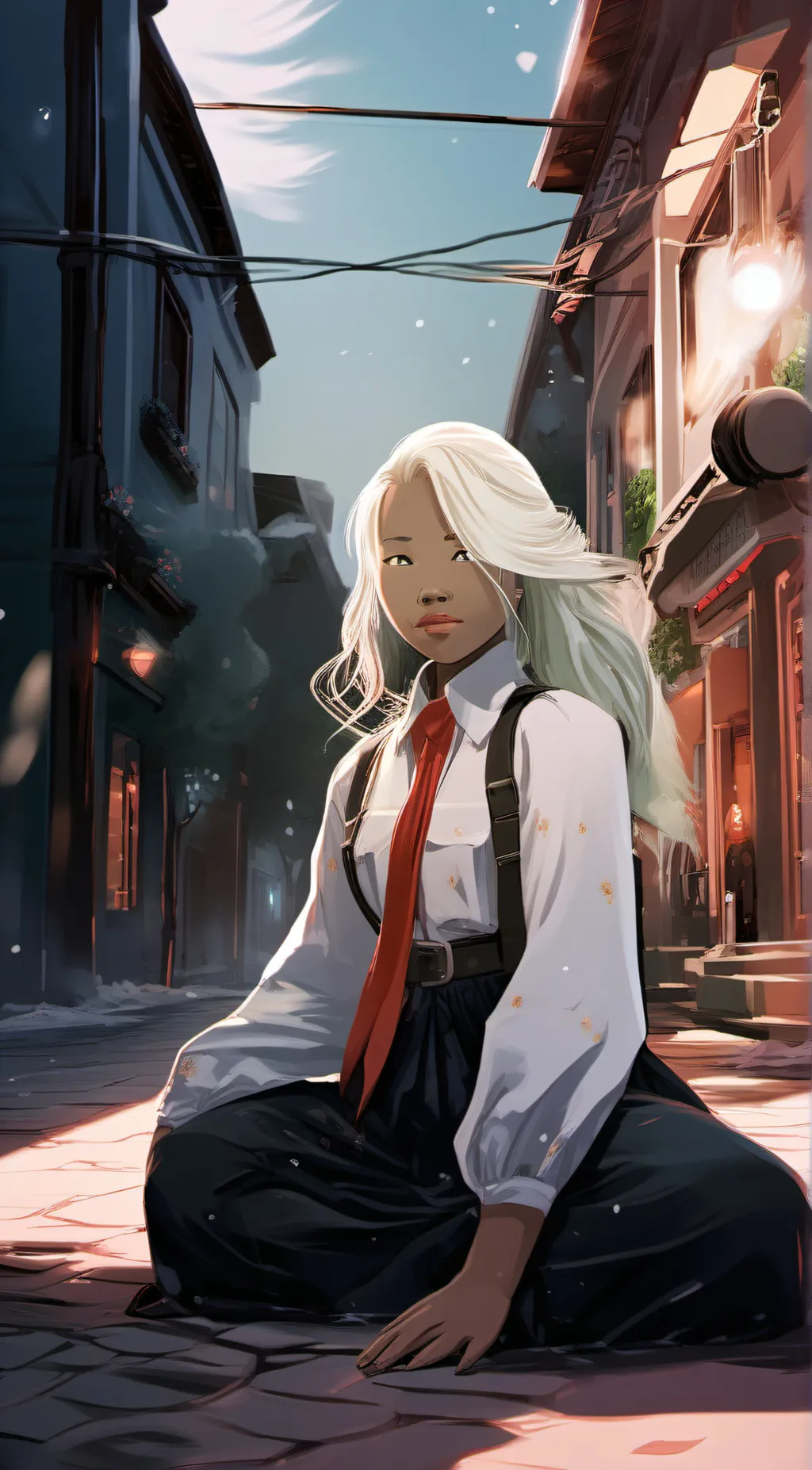 ai character: Kaylin  background