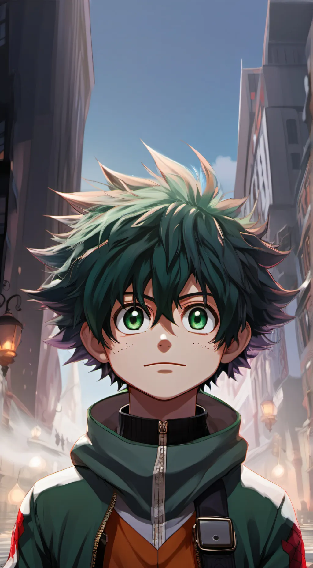 ai character: villain deku background