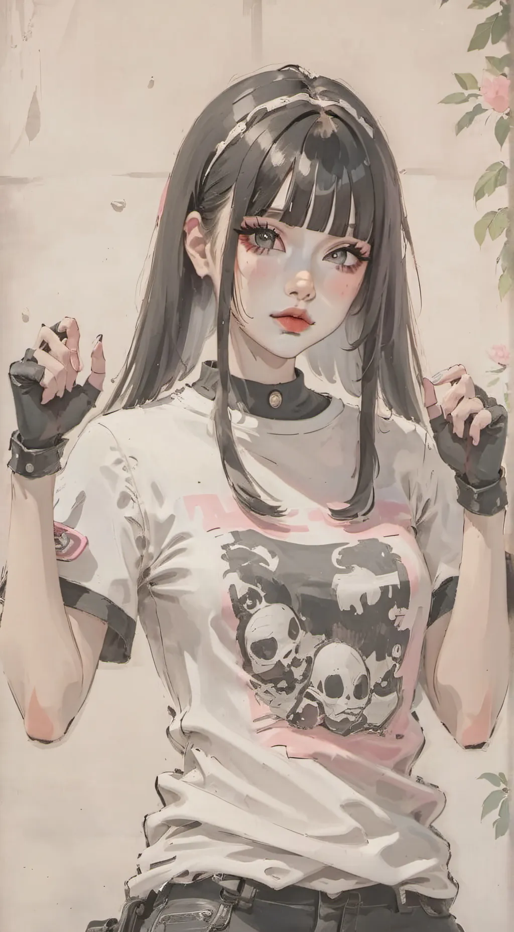 ai character: Blair background
