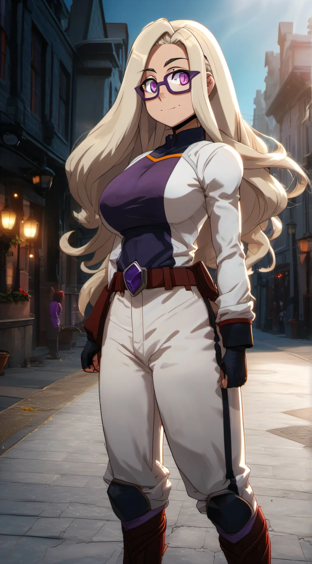 ai character: Mt Lady background