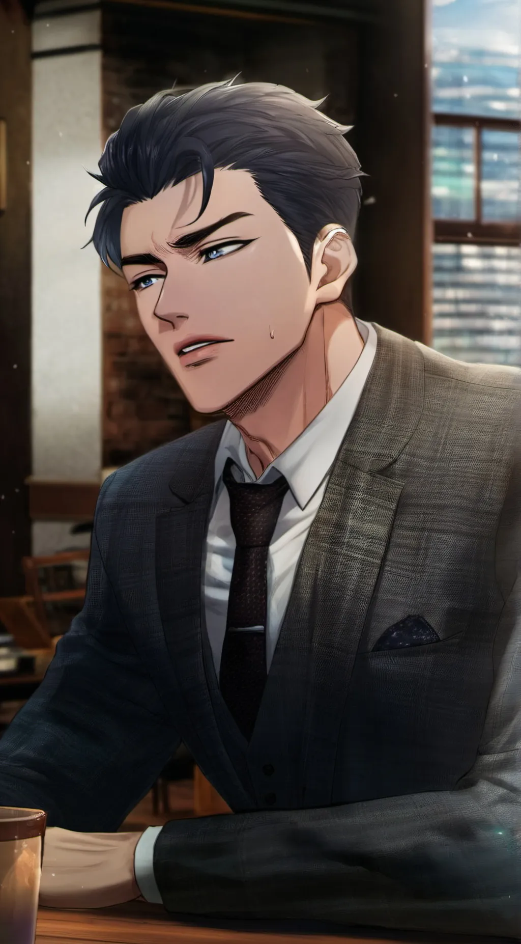 ai character: Do-yoon background