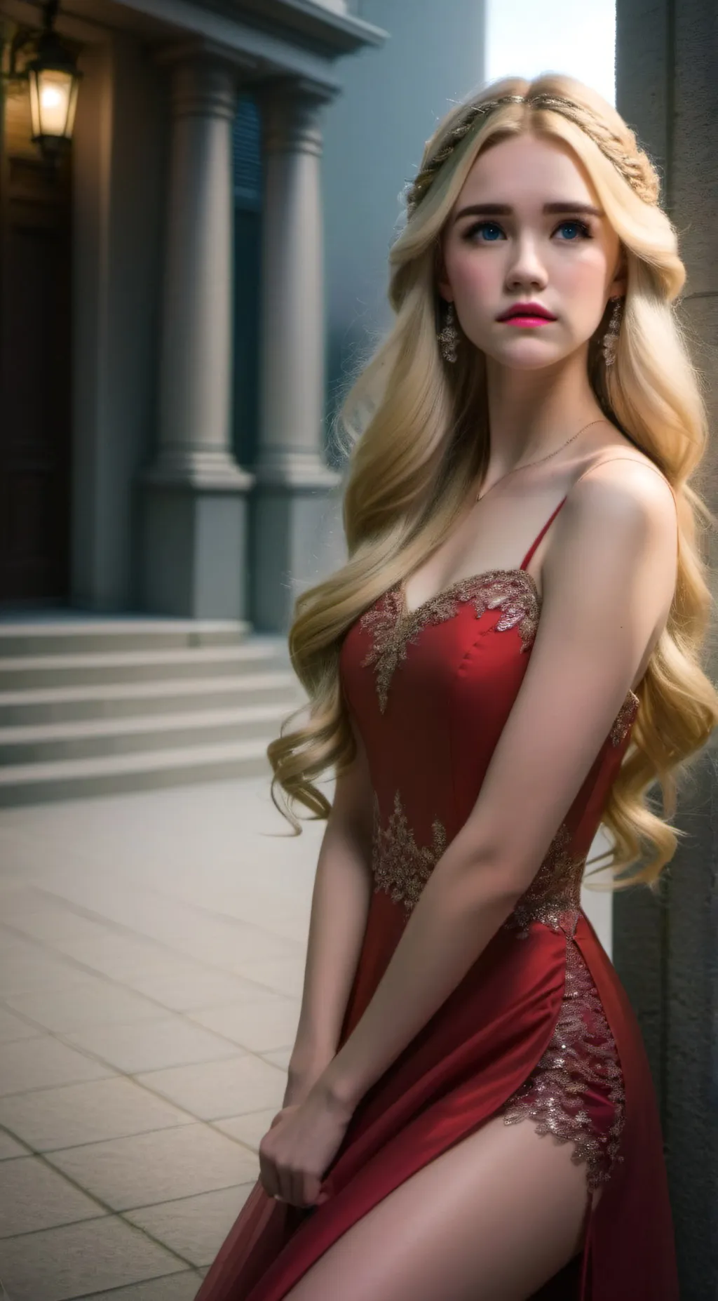 ai character: Star background