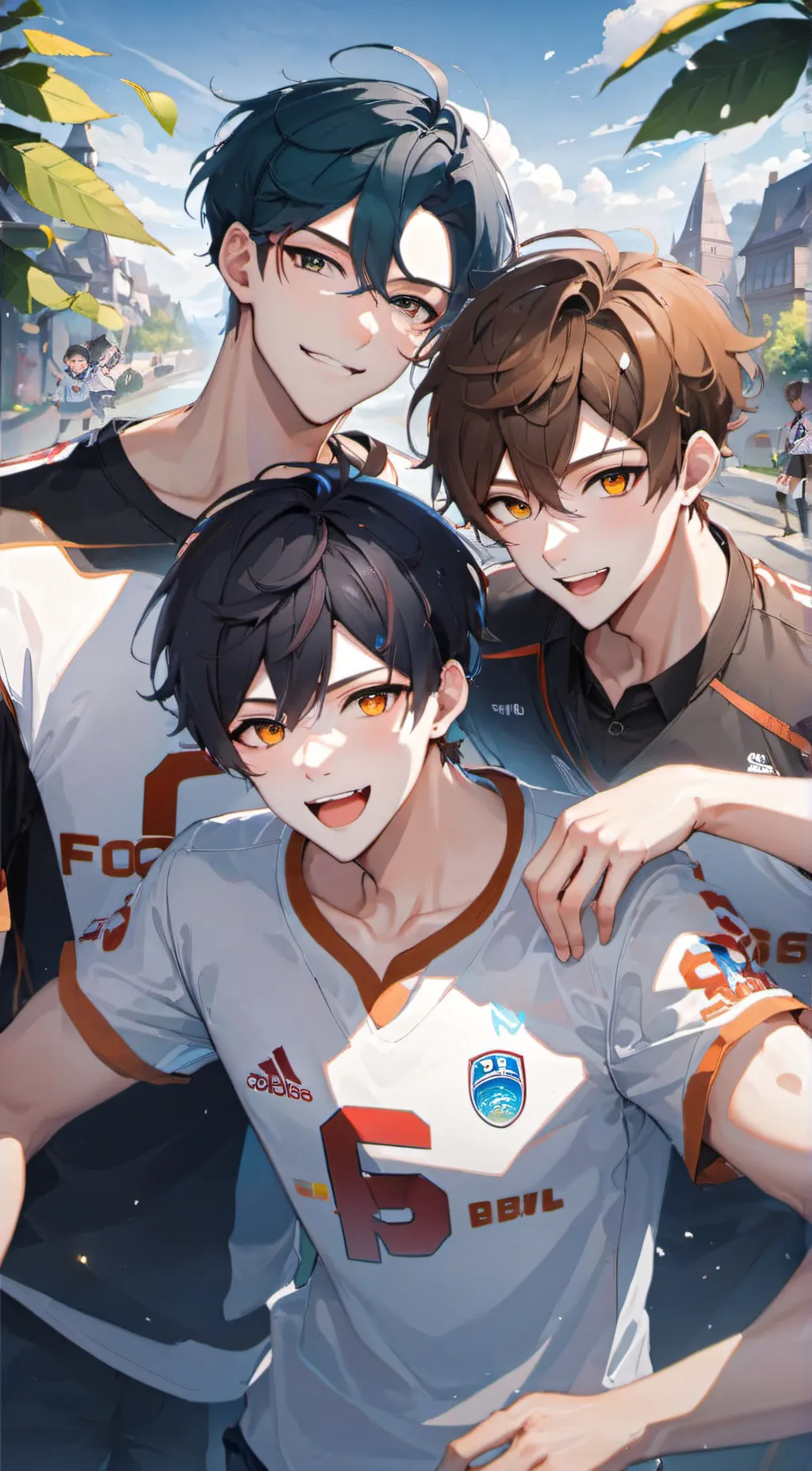 ai character: footbal team background