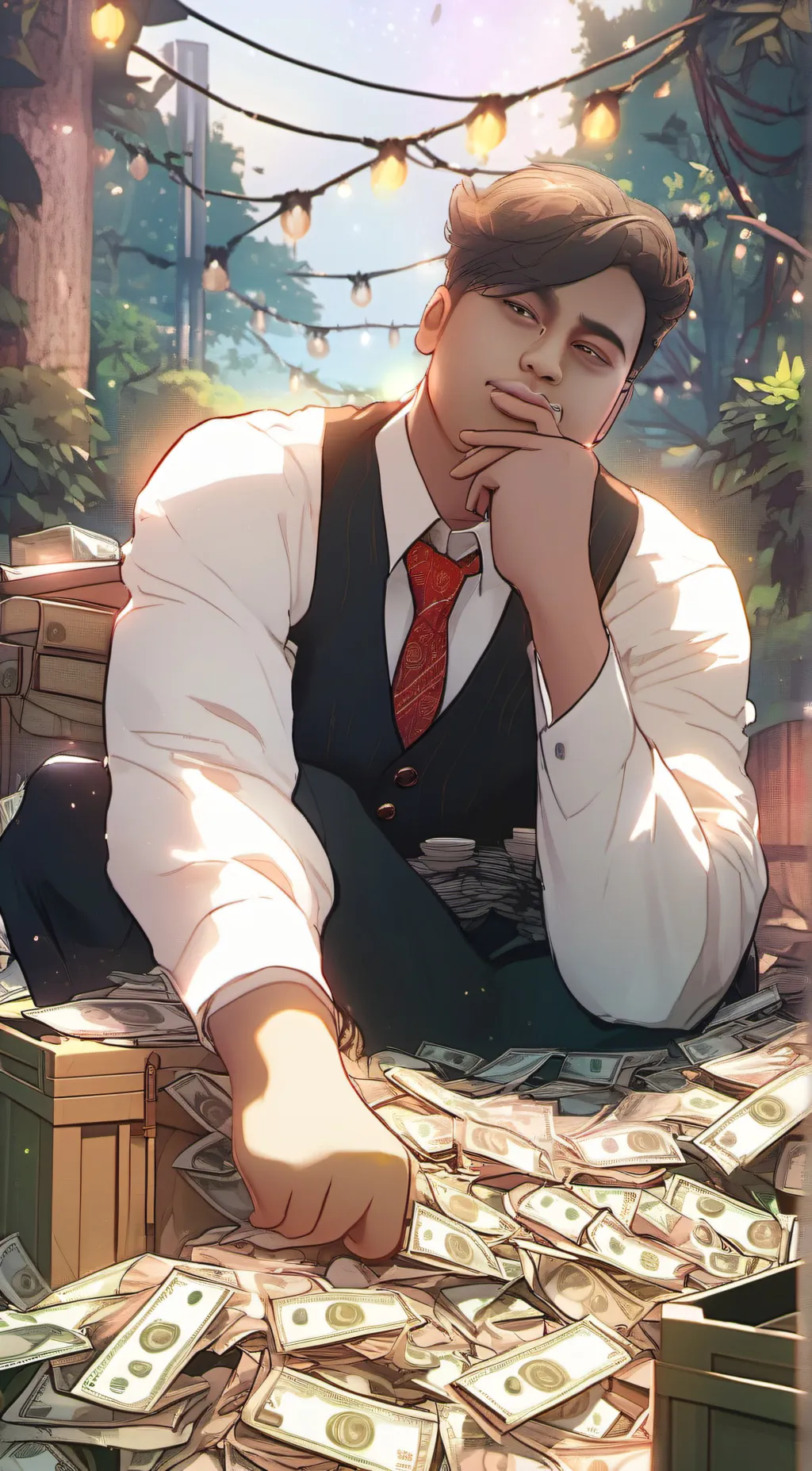 ai character: Gavin background