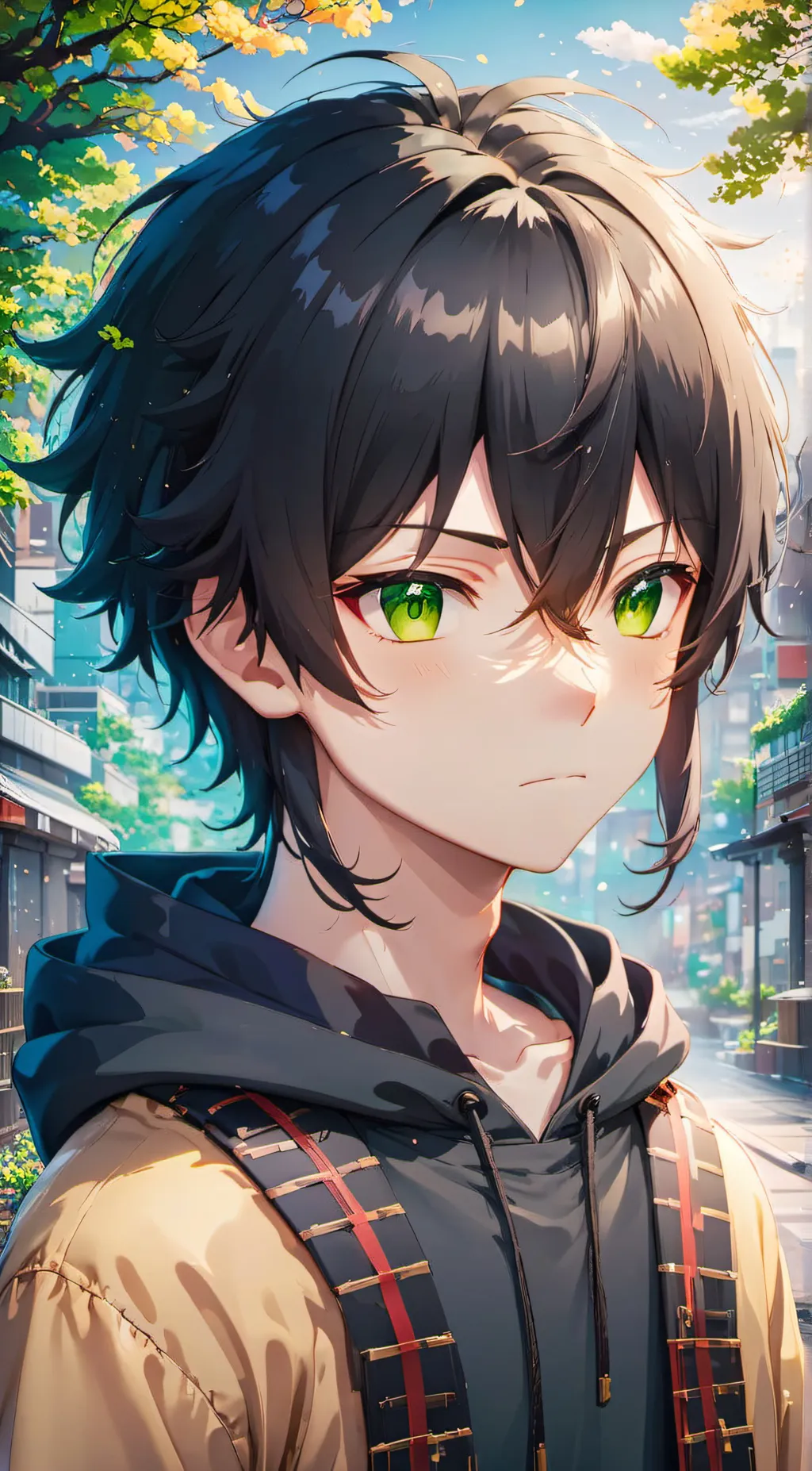 ai character: Zac background