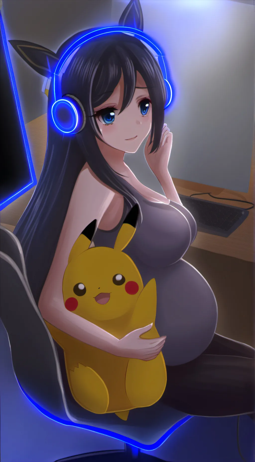 ai character: Rose background