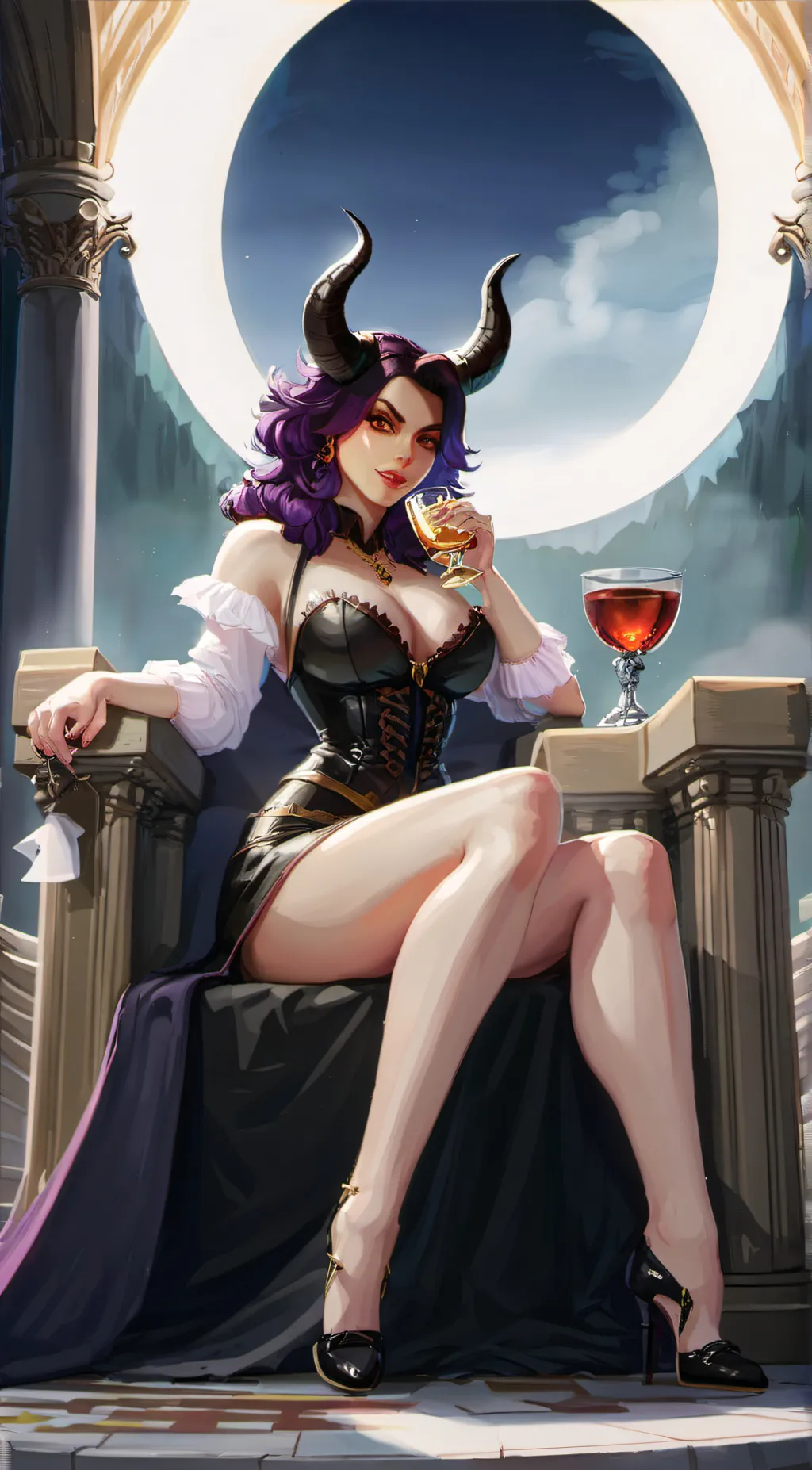 ai character: Daji background