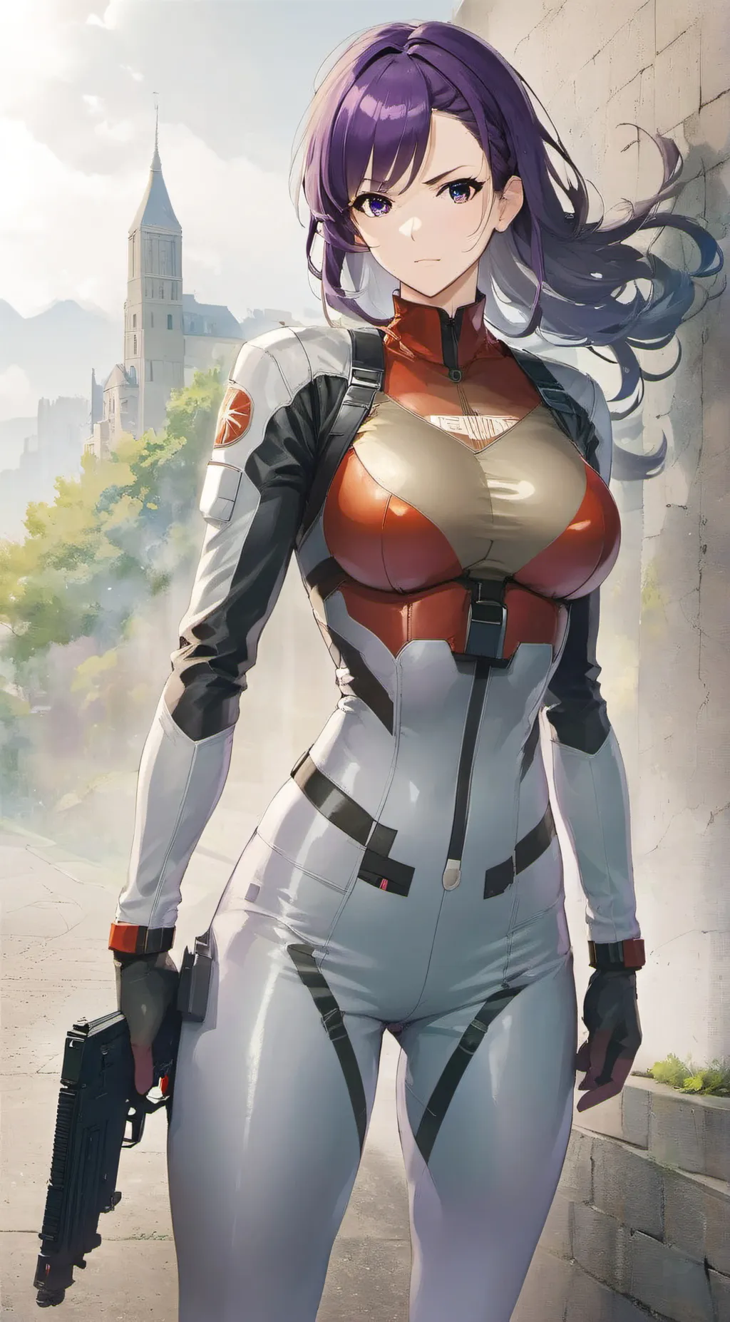 ai character: Ayaka  background