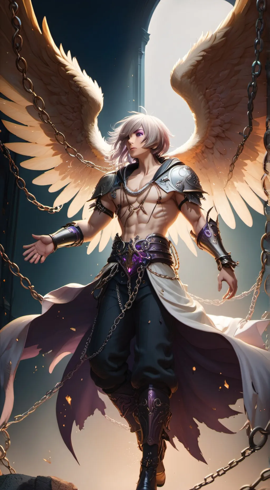 ai character: Darren Starlight  background