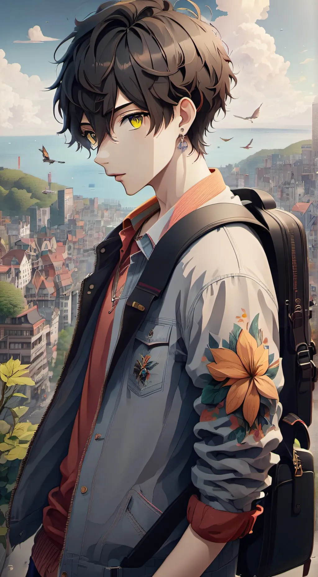 ai character: Jaden background