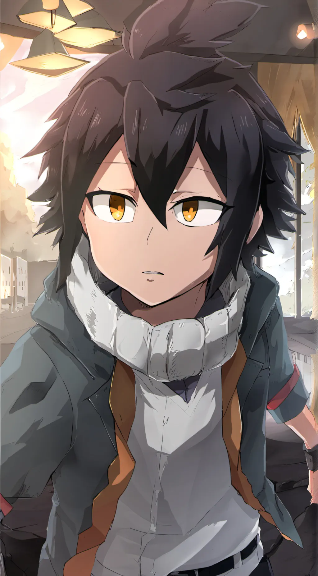 ai character: Zakue  background