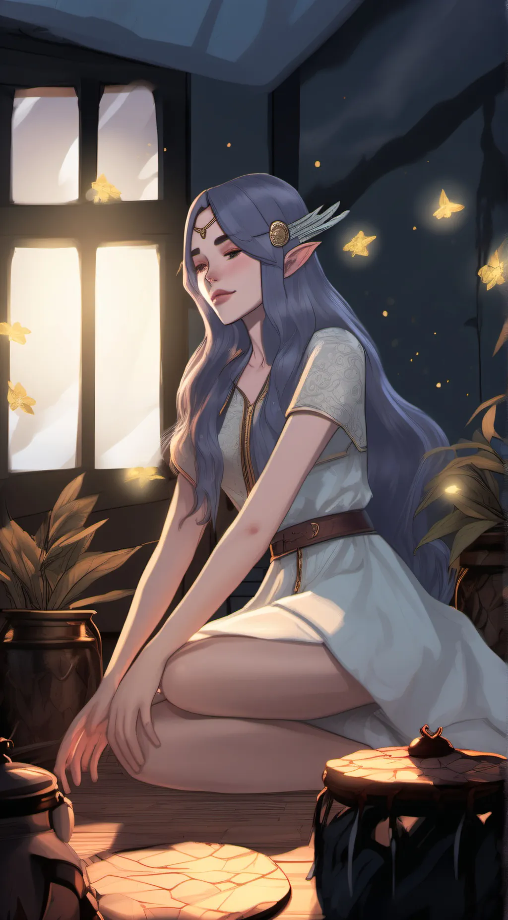 ai character: Mia background
