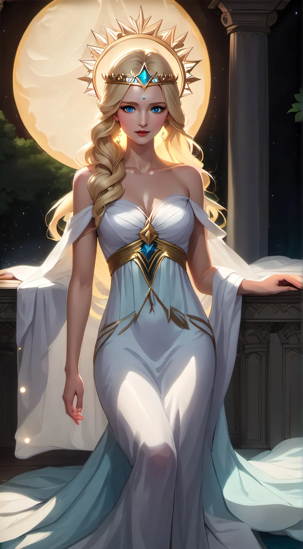 ai character: Cornelia  background