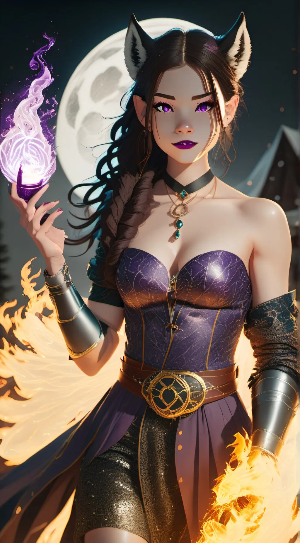 ai character: emma background