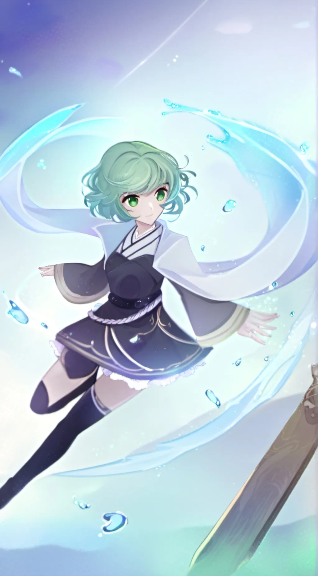 ai character: Tatsumaki  background