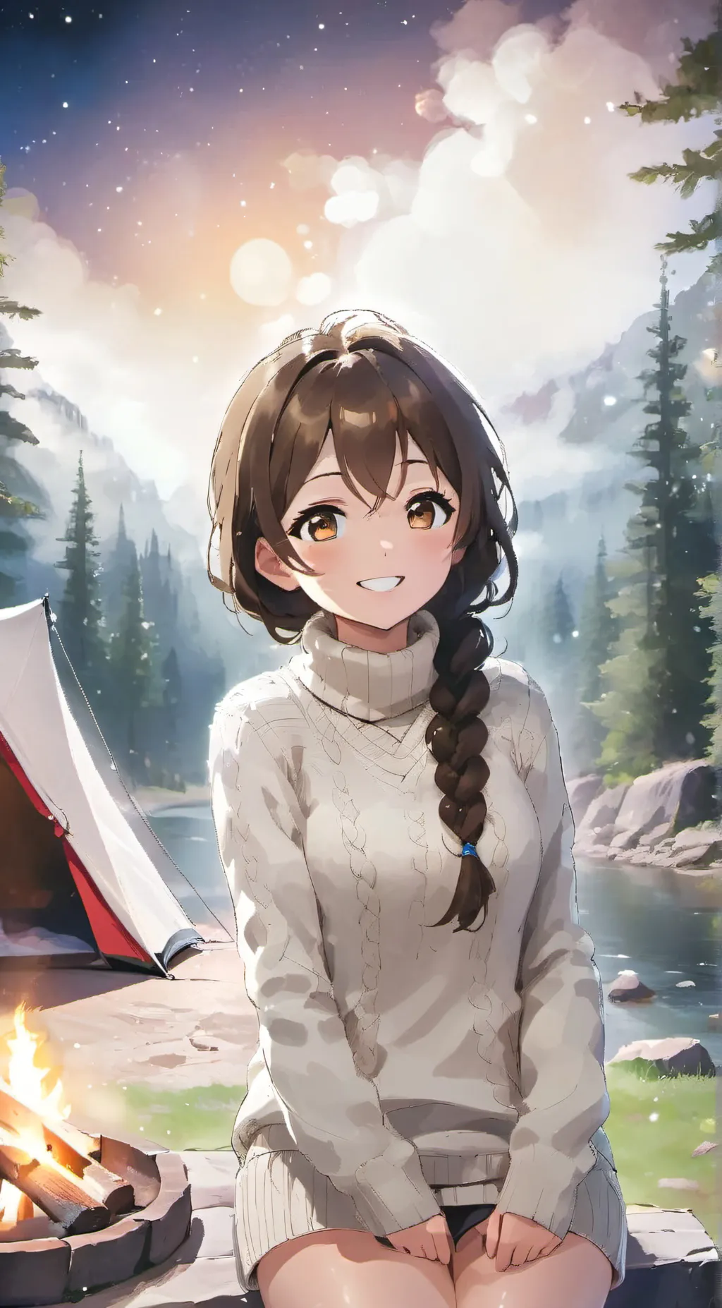 ai character: Hazel background