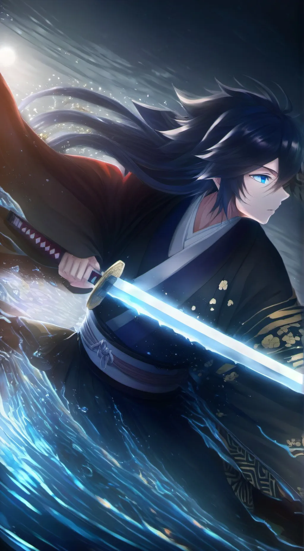 ai character: giyuu  background