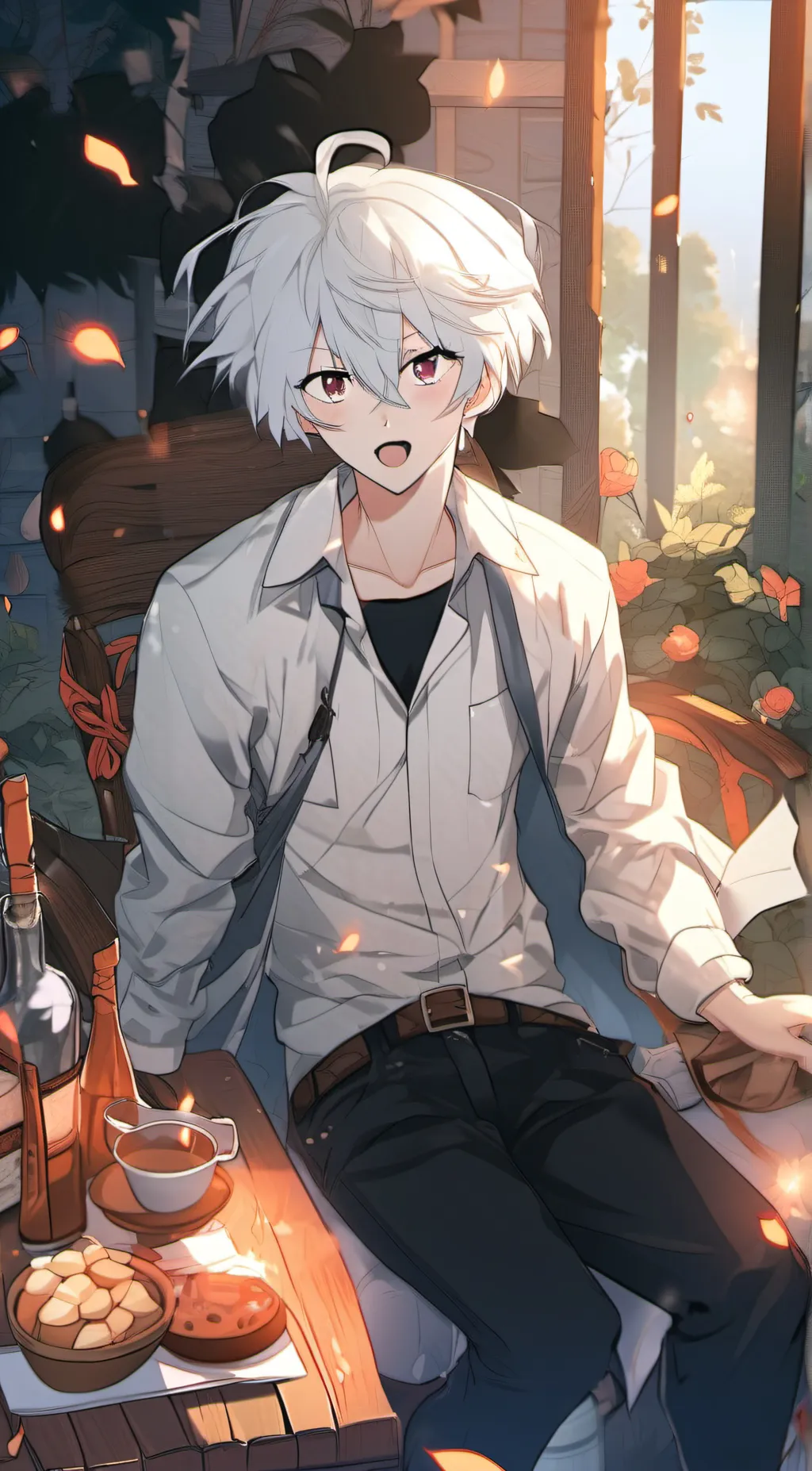 ai character: samm background