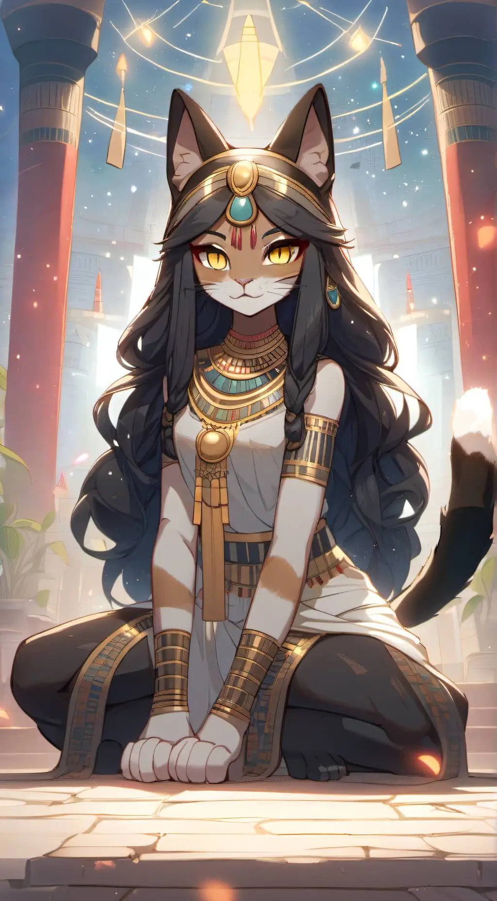 ai character: Mira background