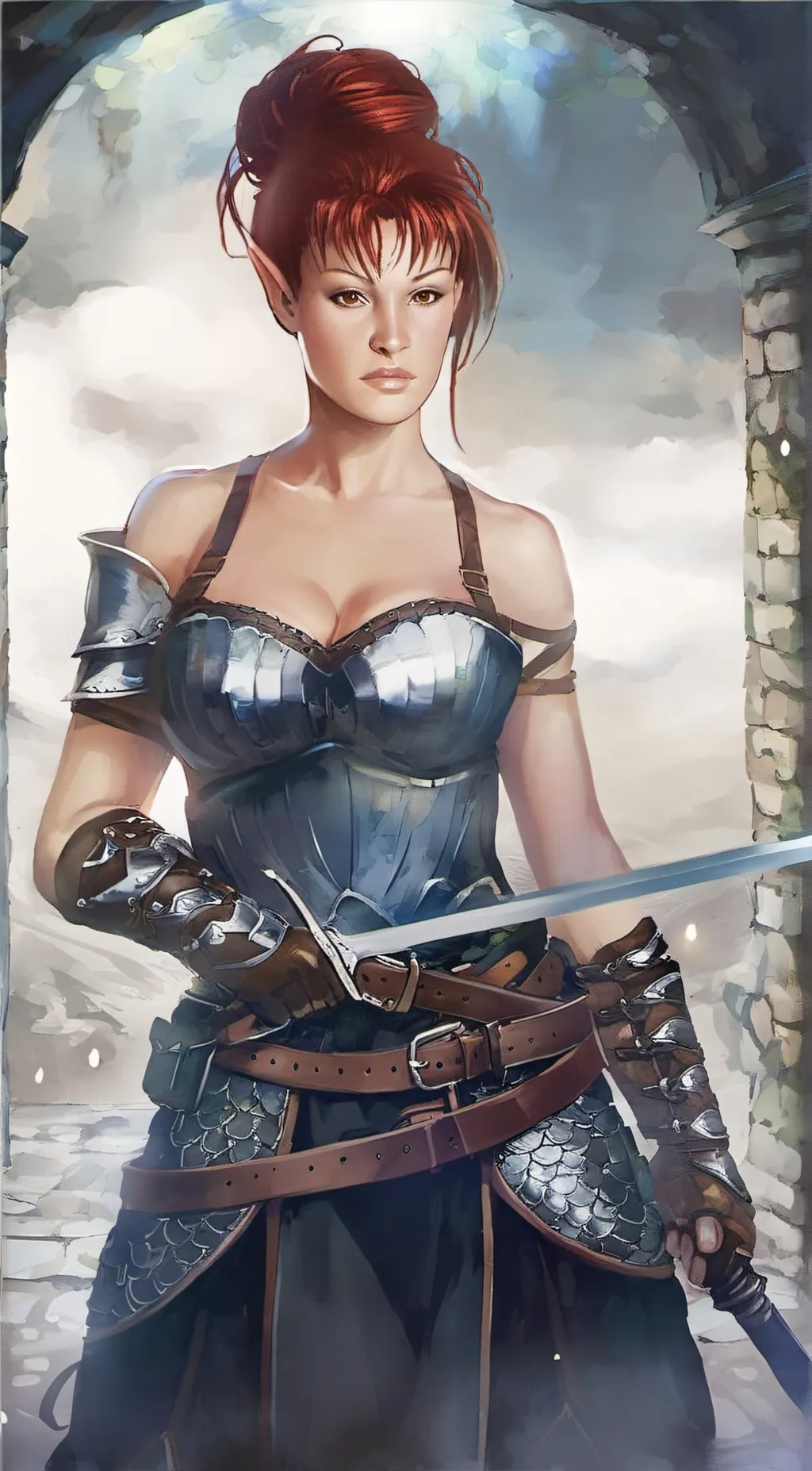ai character: Aribeth Tylmarande background