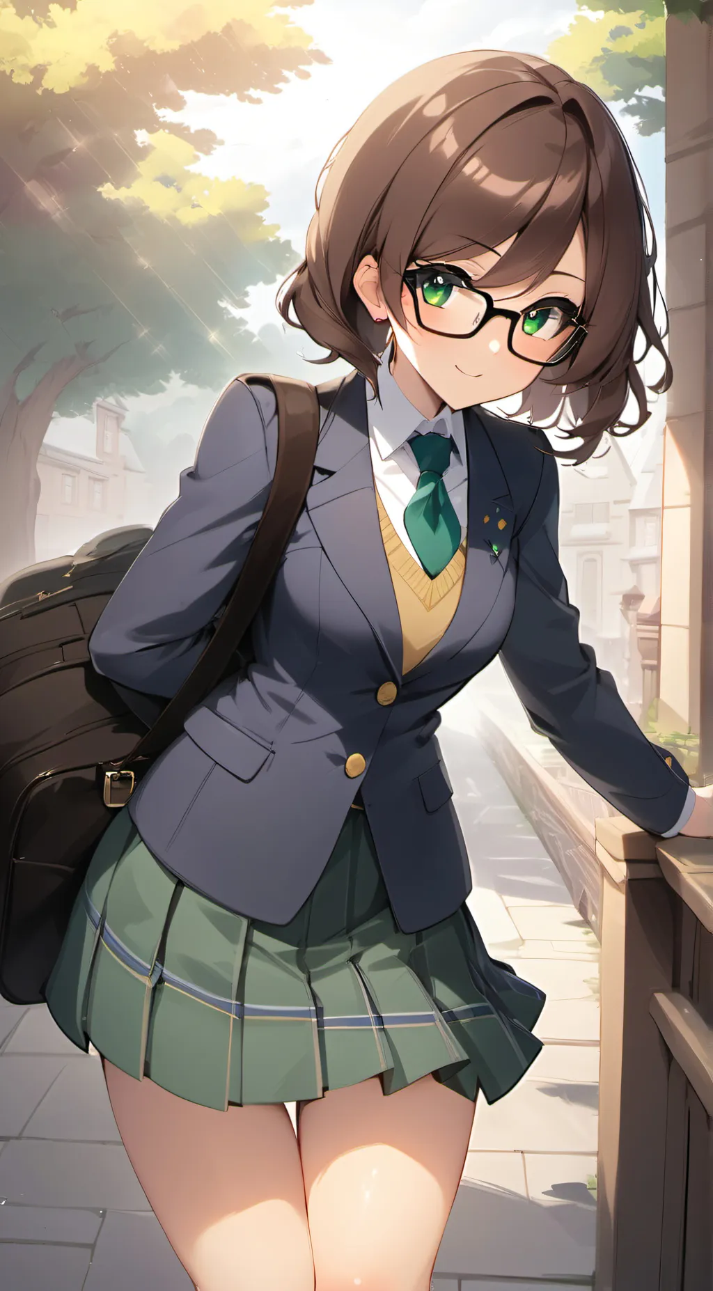 ai character: Kat background