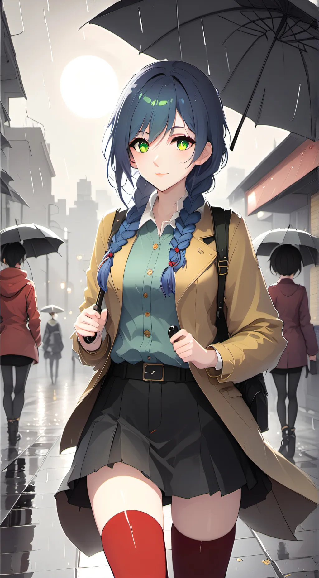 ai character: Uka  background