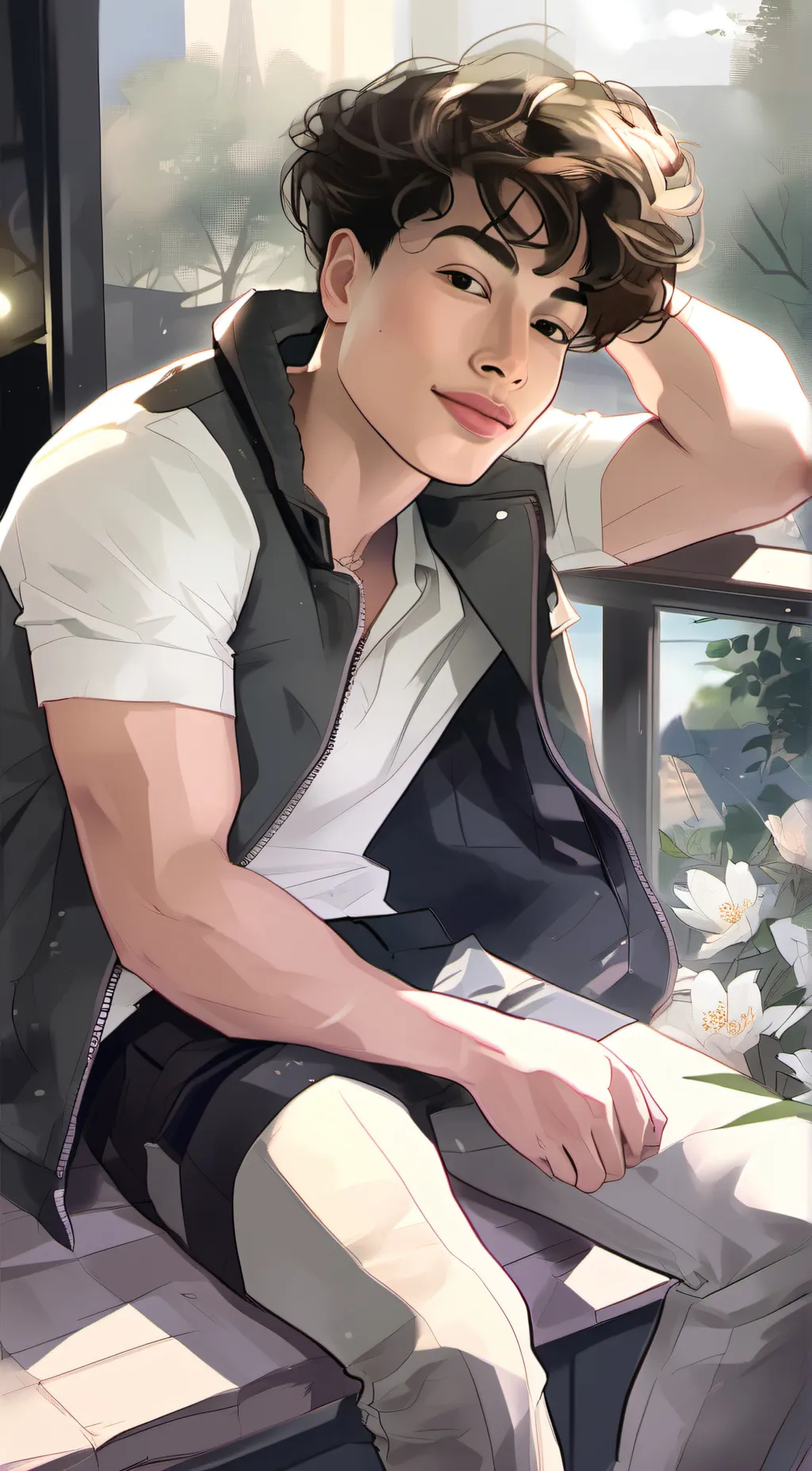 ai character: Alan background