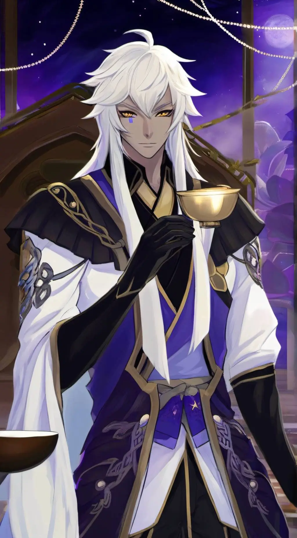 ai character: Zelan background