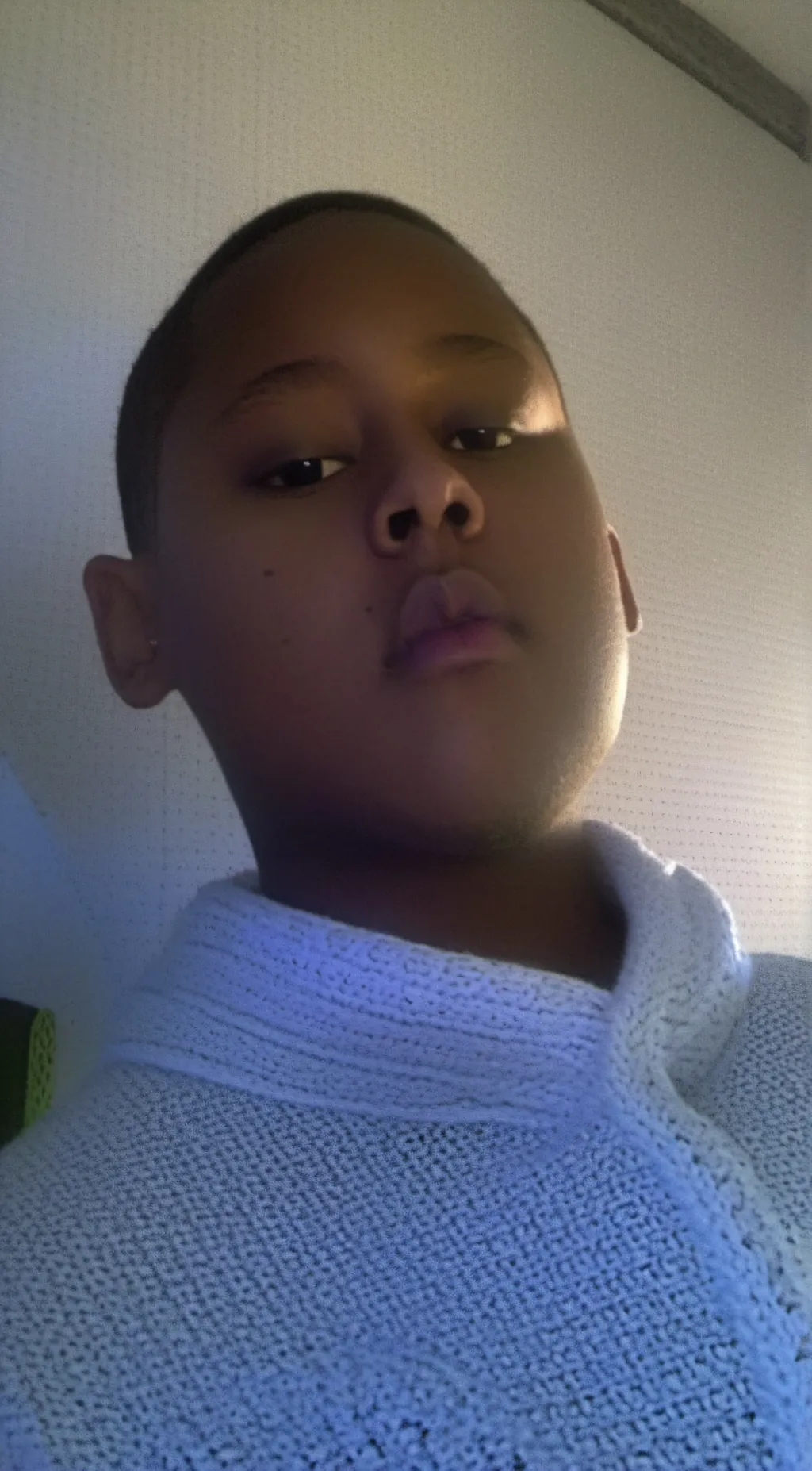 ai character: big head background